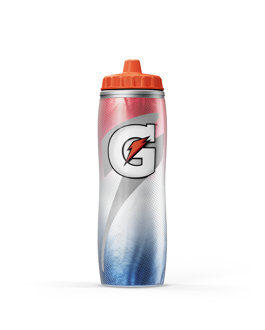 Insulated Squeeze Water Bottle - Workout Carry